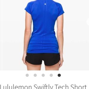 Cerulean blue swiftly tee shirt